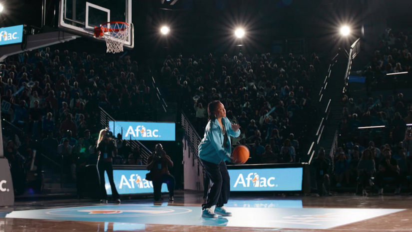 Aflac "Duck Dunk", Sept 2024 Tool of NA, Erich Joiner